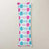 kwallen Patroon, schelvis, Zeeen Lichaamskussen (Voorkant Verticaal)