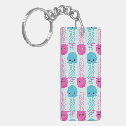 kwallen Patroon, schelvis, Zeeen Sleutelhanger (Voorkant Links)