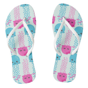 kwallen Patroon, schelvis, Zeeen Teenslippers