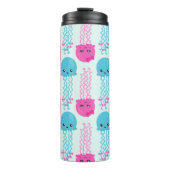 kwallen Patroon, schelvis, Zeeen Thermosbeker (Voorkant)