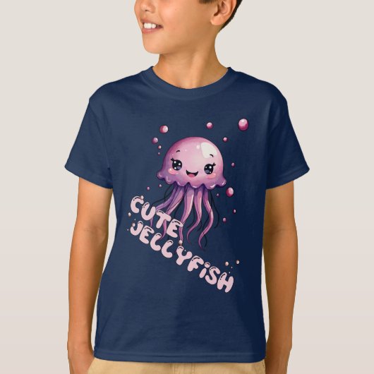 Kwallen Schattige Kawaii T-shirt (Voorkant)