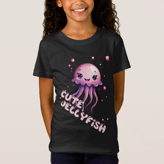 Kwallen Schattige Kawaii T-shirt (Voorkant)