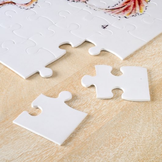 kwallen (Scheibenquallen) van Ernst Haeckel Legpuzzel (Zijkant)