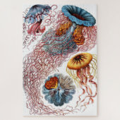 kwallen (Scheibenquallen) van Ernst Haeckel Legpuzzel (Verticaal)