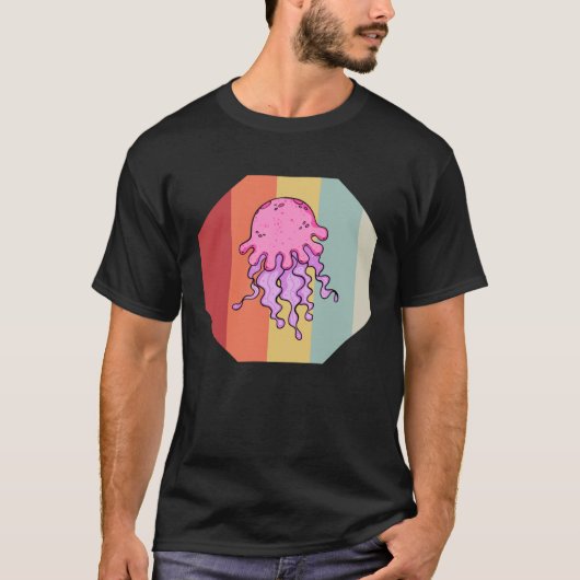 Kwallen Smack Plankton Ephyra Creature T-shirt (Voorkant)