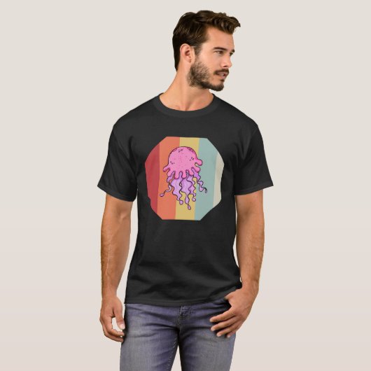 Kwallen Smack Plankton Ephyra Creature T-shirt (Voorkant volledig)