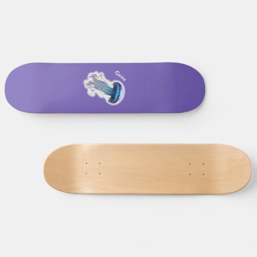 Kwallen Sparkle Persoonlijk Skateboard (Horizontaal)