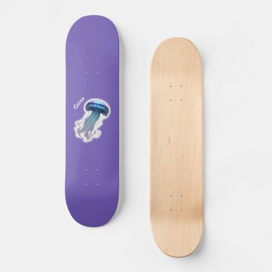 Kwallen Sparkle Persoonlijk Skateboard (Voorkant)