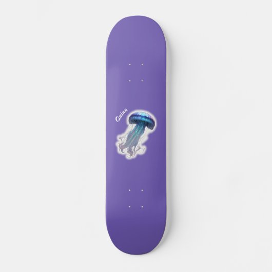 Kwallen Sparkle Persoonlijk Skateboard (Voorkant)