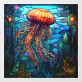 Kwallen venster Cling Raamsticker (Vel)