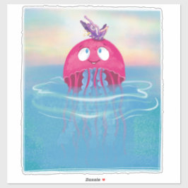 Kwallen Vlinder Vrienden Kind Kamer Sticker