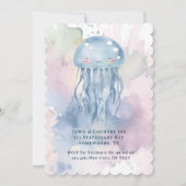 Kwallen & Vrienden Pastel Elk Kind Baby shower Kaart (Achterkant)