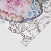 Kwallen Waterverf tissuepapier (Detail)