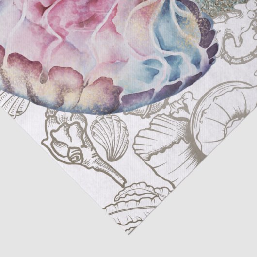 Kwallen Waterverf tissuepapier (Detail)