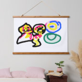 Kwallenliefhebber hangend wandkleed (Slaapkamer)