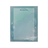 kwallenschijf niet gelijnd notitieblok (Linkerzijde)