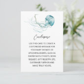 kwallenverblijf-Kaart Informatiekaartje (Staand voorkant)