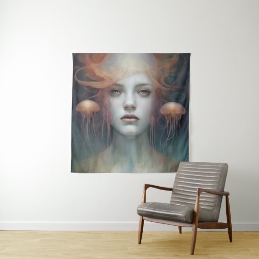 Kwalvrouw Fantasie Wandkleed (In situ)