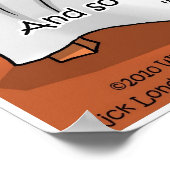 Kwam de kip of de eieren de eerste keer? Funny Art Poster (Hoek)