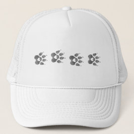 Kwam mijn hart binnen | Hond Pootafdrukken Hond Ma Trucker Pet