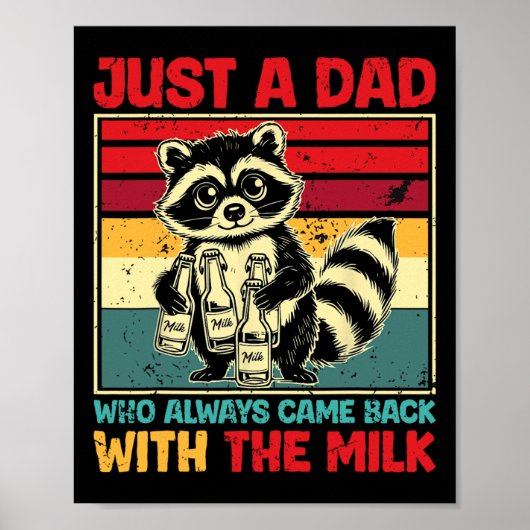 Kwam terug met de melk Vaderdag  Poster (Voorkant)