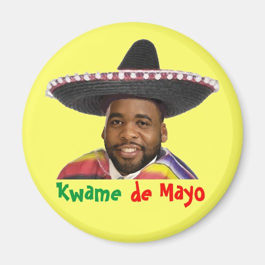 Kwame de Mayo Magneet (Voorkant)