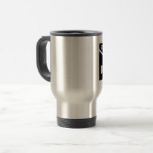 Kwame en Christine Travel Mug Reisbeker (Voorkant links)