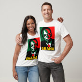 KWAME NKRUMAH - ZWARTE STAR T-SHIRT (Unisex)