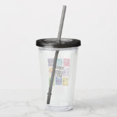 Kwamis | Inschakelen Acryl Drinkbeker (Achterkant)