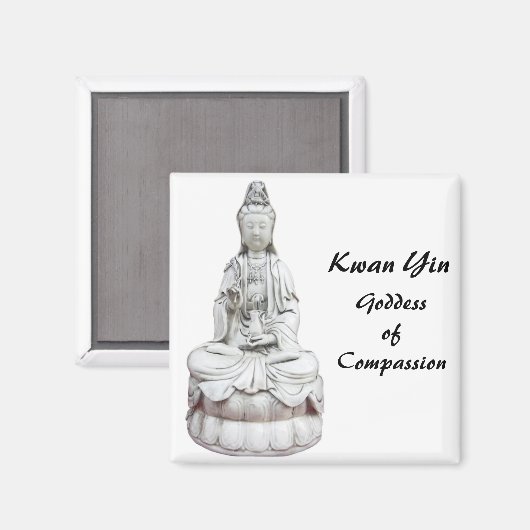 Kwan Yin 1 Magneet (Voorkant / Achterkant)