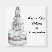 Kwan Yin 1 Magneet (Voorkant)