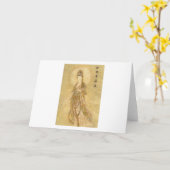 Kwan Yin de Godin van Medeleven Kaart (Gele Bloem)