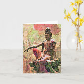 Kwan Yin Note Card Kaart (Gele Bloem)