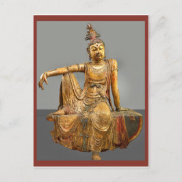 Kwan Yin of Guanyin Chinese godin van genade Briefkaart