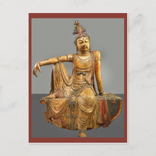 Kwan Yin of Guanyin Chinese godin van genade Briefkaart (Voorkant)