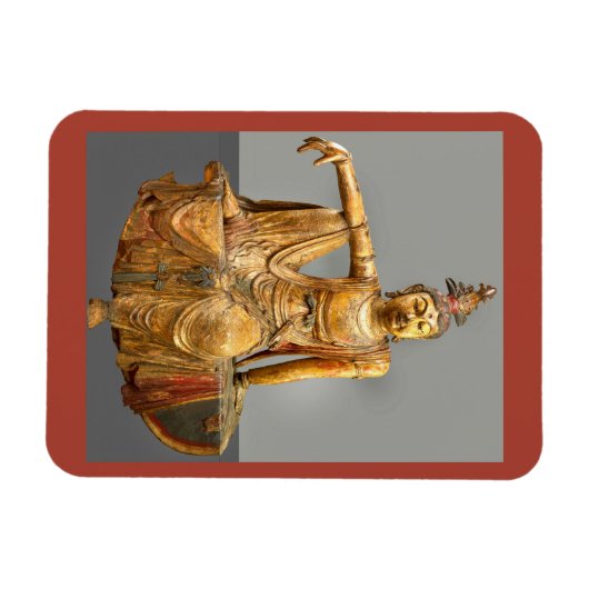 Kwan Yin of Guanyin Chinese godin van genade Magneet (Horizontaal)