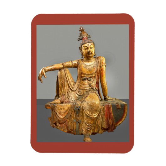 Kwan Yin of Guanyin Chinese godin van genade Magneet (Verticaal)