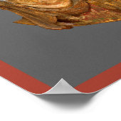 Kwan Yin of Guanyin Chinese godin van genade Poster (Hoek)