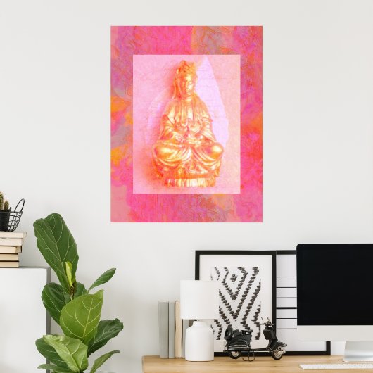 Kwan Yin poster (Thuiskantoor)
