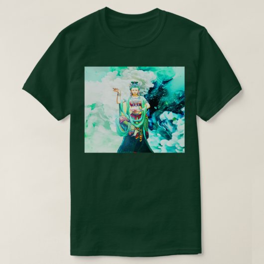 Kwan Yin The Goddess of Mercy T-shirt (Design voorkant)
