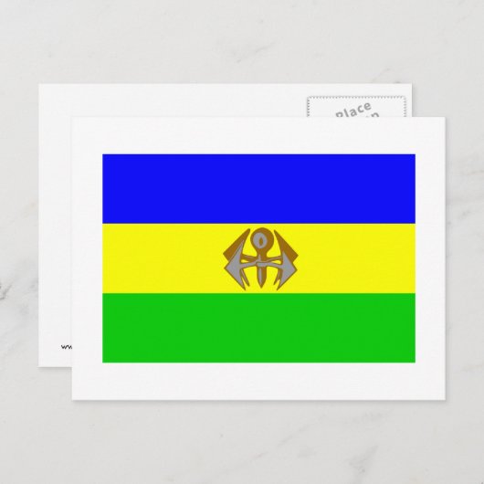 KwaNdebele Flag Briefkaart (Voorkant / Achterkant)