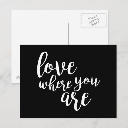 Kwantificeerbaar V Briefkaart (Voorkant / Achterkant)