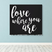 Kwantificeerbaar V Canvas Afdruk (Insitu (Houten vloer))