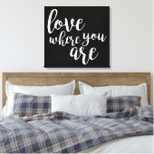 Kwantificeerbaar V Canvas Afdruk (Insitu (Slaapkamer))