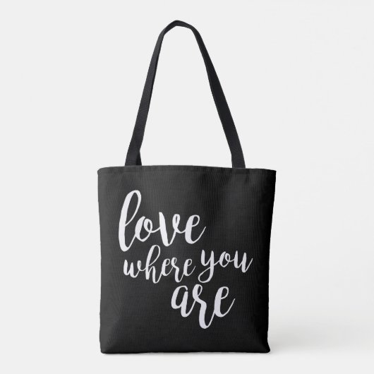 Kwantificeerbaar V Tote Bag (Achterkant)