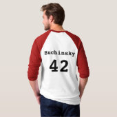 kwantitatieve regressie t-shirt (Achterkant volledig)