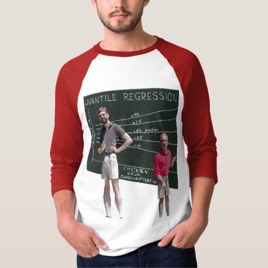 kwantitatieve regressie t-shirt (Voorkant)