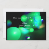 KWANTUM BUBBEL zwart groen Kaart (Achterkant)