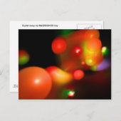 KWANTUM BUBBLES BRIEFKAART (Voorkant / Achterkant)