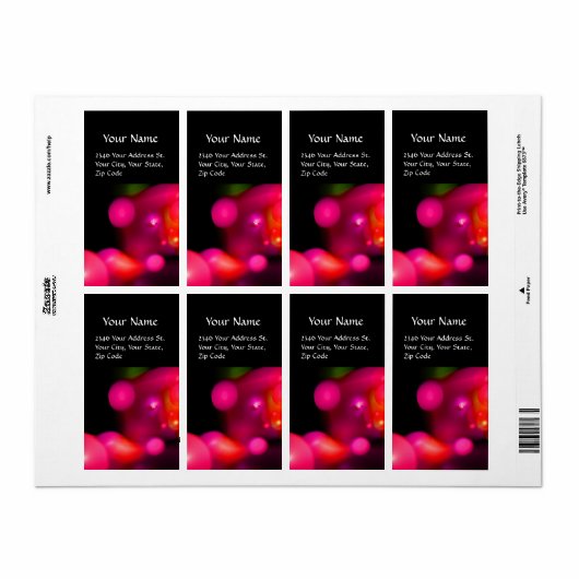 KWANTUM BUBBLES ETIKET (Full Sheet)